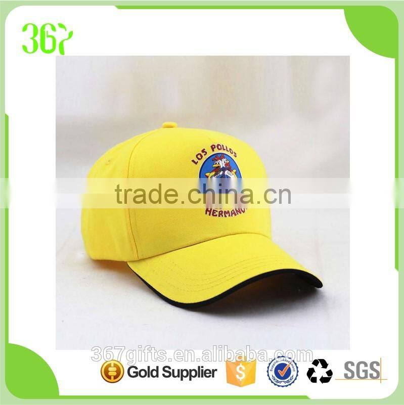 2016 Newest Design Chicken Los Pollos Five Panels Cotton Kids Cap