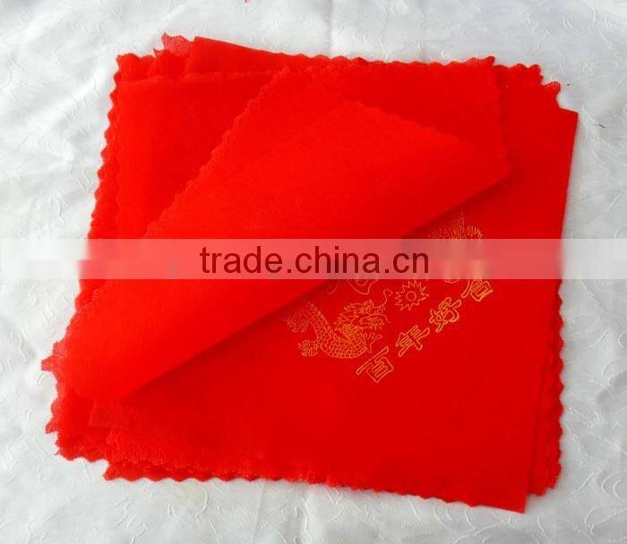 wholesale non woven material wedding napkin