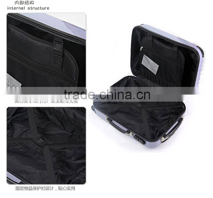 hard shell lightweight 4 spinner wheels trolley suitcase