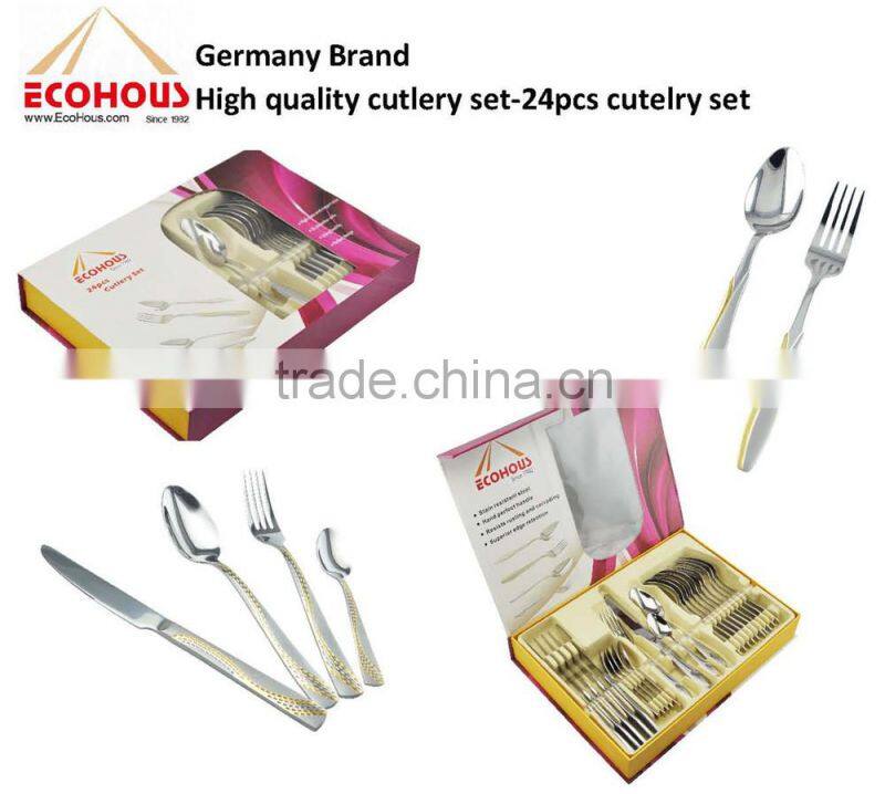 S/S 18/10 stainless steel cutlery set