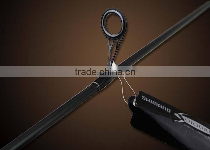 1.98m Carbon Fiber Fishing Poles 2 Sections Solid Carbon Spinning Rod