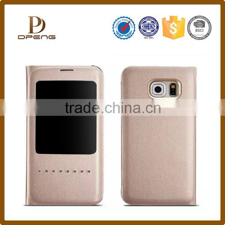 Custom Magnetic PU Leather Folding Case Cover Fit for iPhone 6