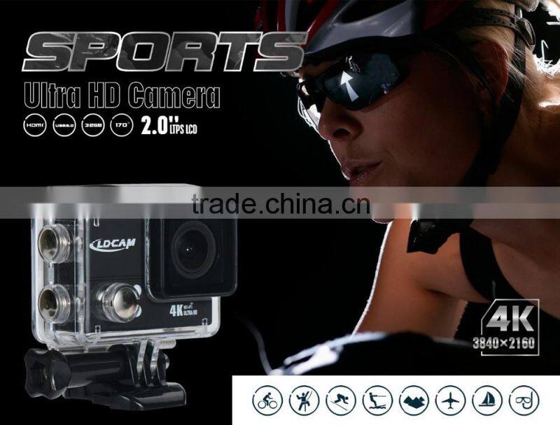 2016 New 1080P 4K 2.0inch WIFI car camera traveling data recorder DVR with GPS function