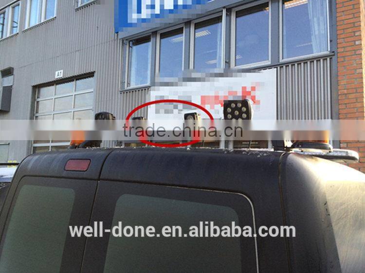 2" inch square 10w led work light for dirt bike