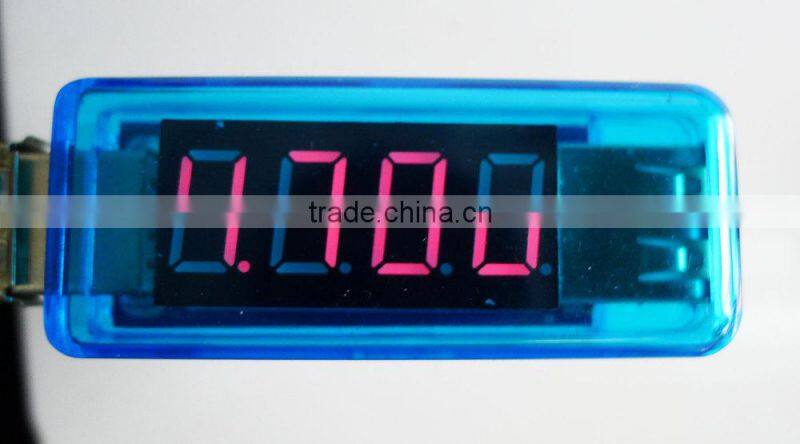 Red Display USB Power Charger Voltage