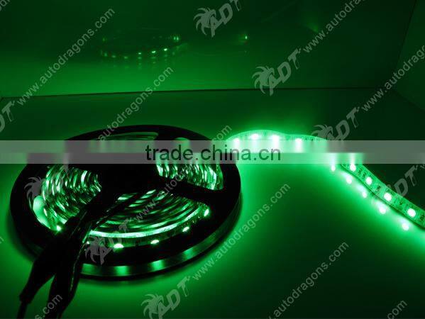 5M 3528 5050 5630 7020 SMD LED Flexible Strip Light with 12V Power Supply Adapter
