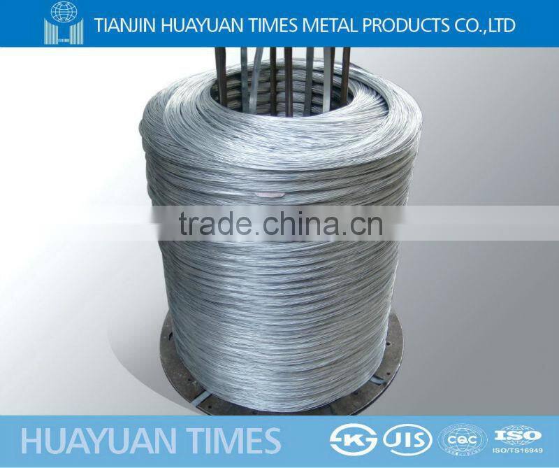 Factory! EN 10264 galvanized roping wire/ galvanized redrawn wire for wire rope