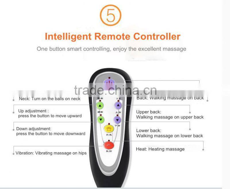 Shiatsu buttocks Office Home use Shiatsu Full Body Electric speed heated massage cushion
