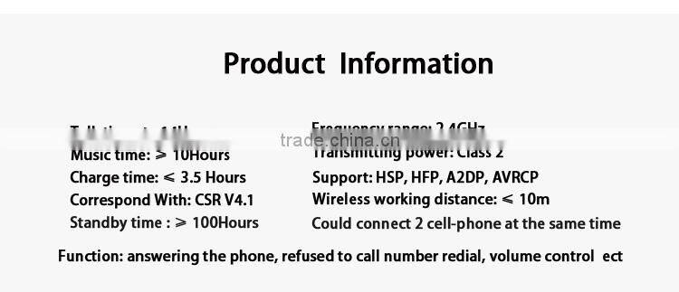 ULDUM 2015 new product wireless mini bluetooth earbuds