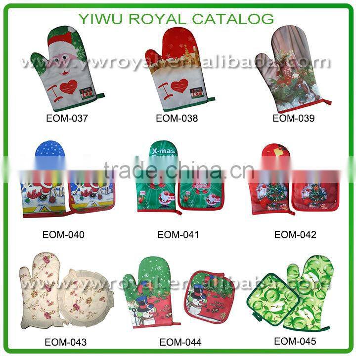 Promotion Cooking Cotton Fire-proof Oven Mitt