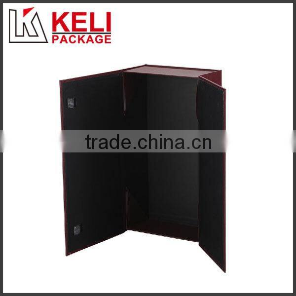 Wholesale simple design hard cardboard wine glass storage box