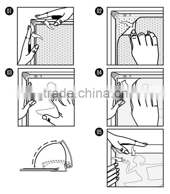 A1 A2 qianzhihe china alibaba double sides advertising board