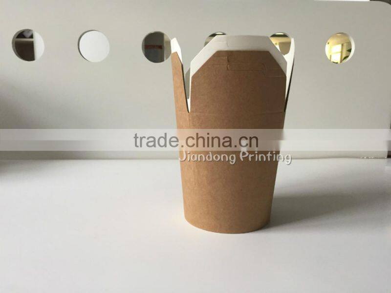 beautiful kraft paper take away food boxes