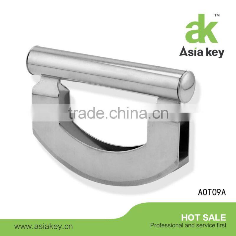 stainless steel doube blade mezzaluna chopper,vegetable chopper