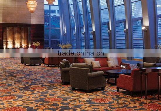 handtufted wall to wall casino carpet
