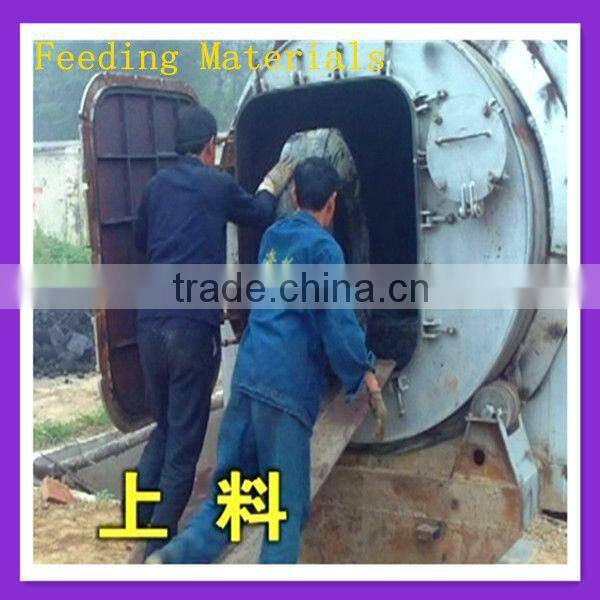 Automatic Environmental-friendly waste tyre pyrolysis carbon black with high efficiency