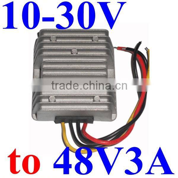 dc dc boost converter 10-30v 15V 16V 18V 19V 24v to 48v step up power voltage regulator 144W 3A for cars mornitor ,etc