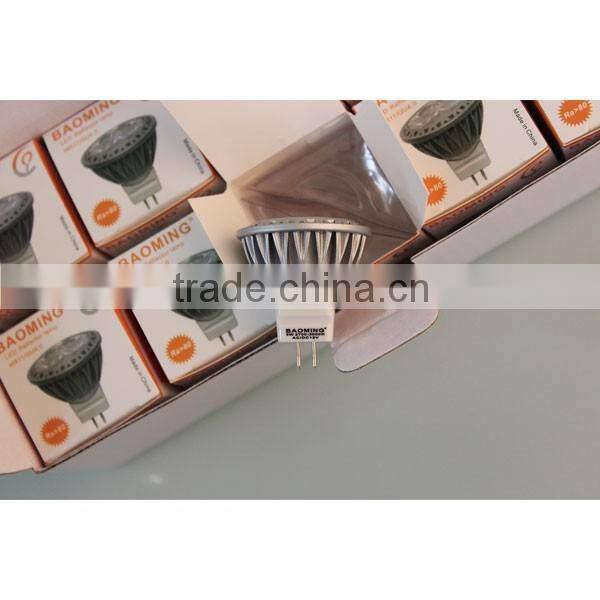 ebay hot sale GU4 dimmable mr11 led spots light 220V 12V 3W 2W 4W