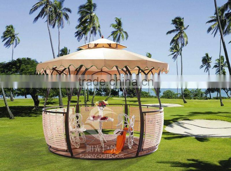 Competitive Price Iron Frame Used Garden Gazebo For Sale