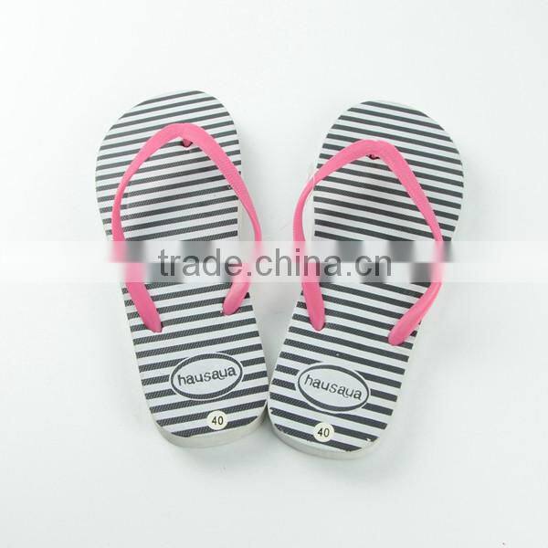 china pvc import beach slipper for women