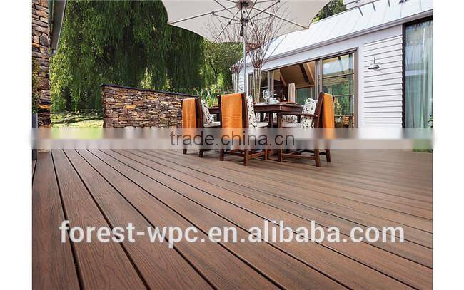 Low Water Absorption Wpc Deck Tiles,Waterproof Solid Wpc Wood Deck Flooring