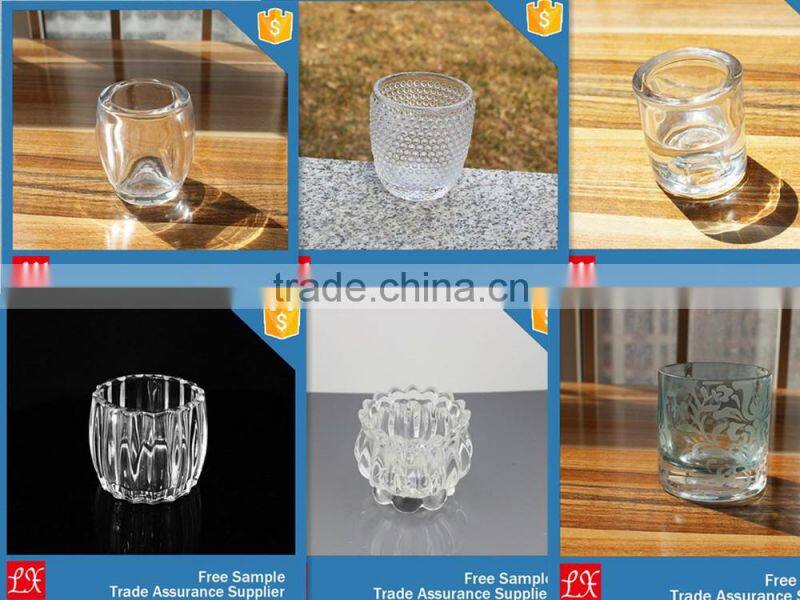 High quality wine bottle candle holder insert