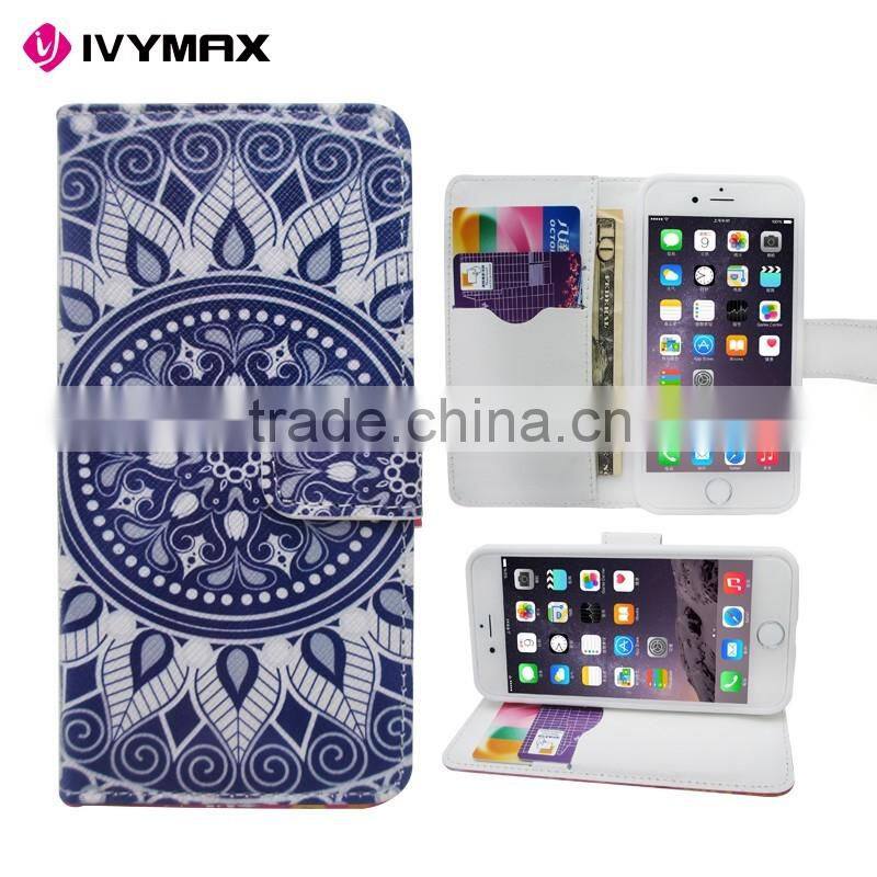 Free sample 2016 New Product cellphone case for iphone 6s Leather Wallet Case
