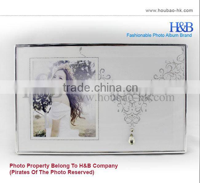 Luxury 4 Size 3D Crystal Photo Frame For Couples