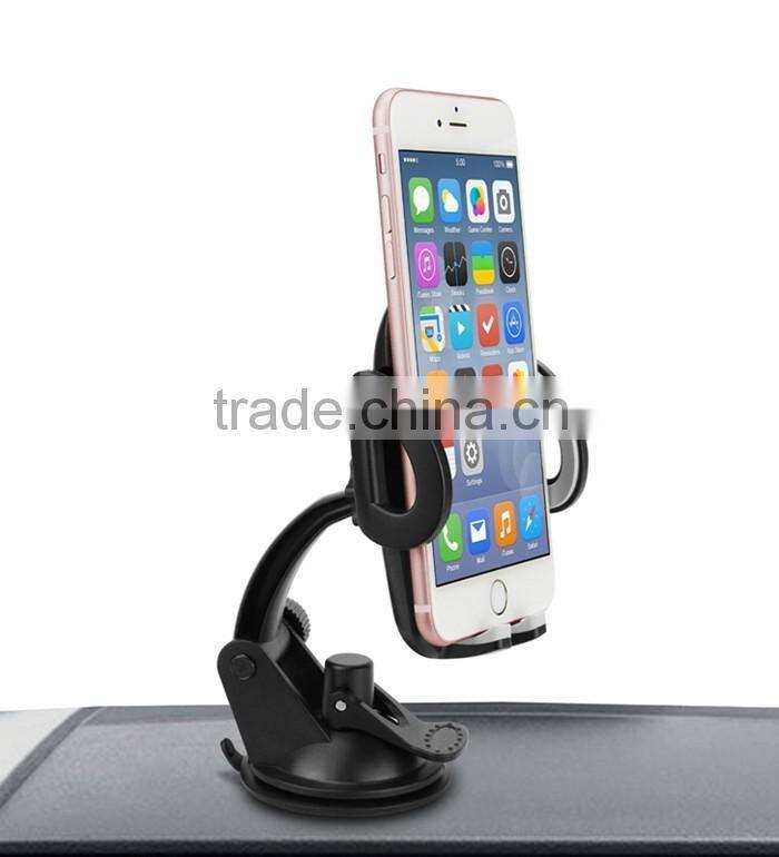 2016 New Hand Free Windshield Dashboard Phone Mount GPS Car Holder