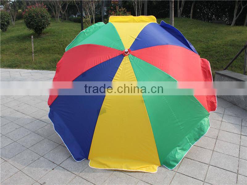 High qualtiy 2015 106 inch aluminum parasol and marble base