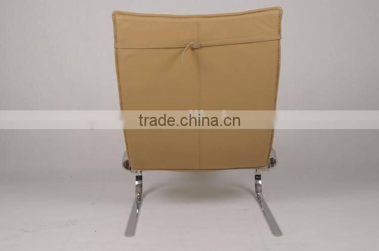 Modern cheap ergonomic living room poul kjaerholm PK20 chair sale