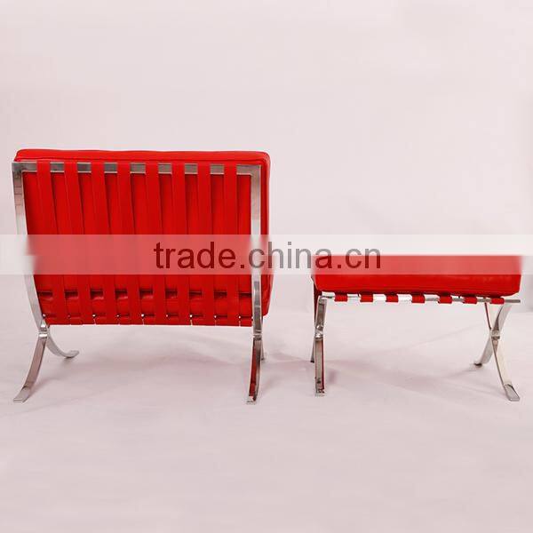 Livingroom furniture design replica knoll barcelona chair