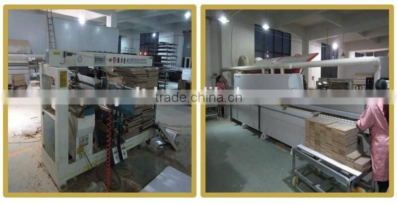 RA040 modern white MDF bathroom cabinet with ceramic basin