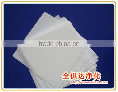M-3 Type Laser Cut 100% polyester Cleanroom Wiper for industrial use