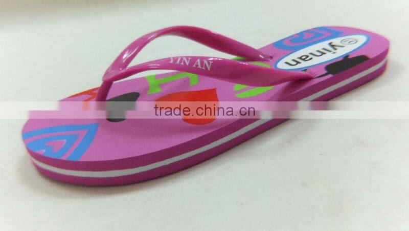 2016 new design of ladies slipper