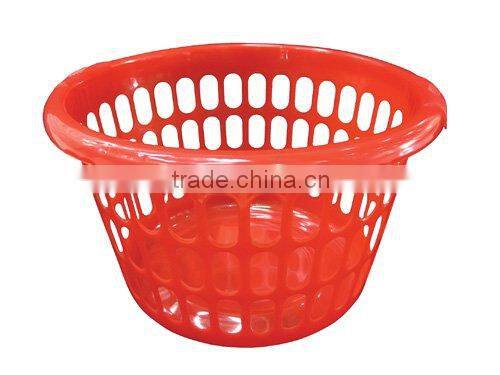 well received plastic laundry basket(26L)