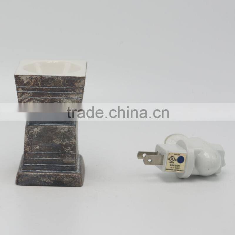 Fashion Cute White Wall Decoration Ceramics Turtle Night Light