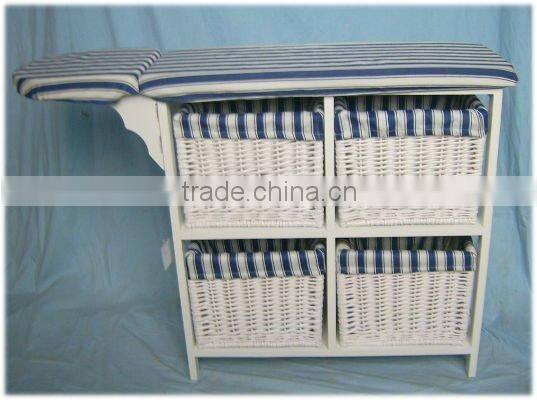 multi fuction wooden ironing table