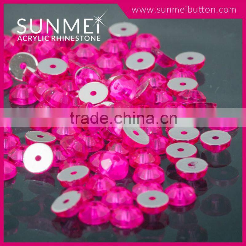 Wholesale Fashion Sew on Acrylic Decorative Stone for Wedding Dress