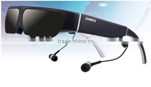 2015 new 3D Smart Video Glass E6-12 support MP1,MP2,MP3,WMA,OGG,AAC,M4A,FLAC,APE,AC3,AMR,DTS,RA,WAV etc