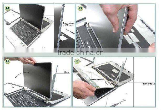 laptop LCD display CCFL screen 17.3" lp173wd1 WXGA+ original new glossy