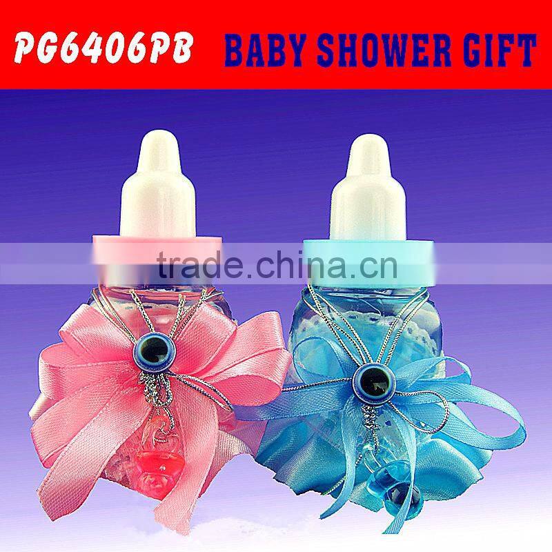China maufacturer PE plastic feeding bottle for baby party