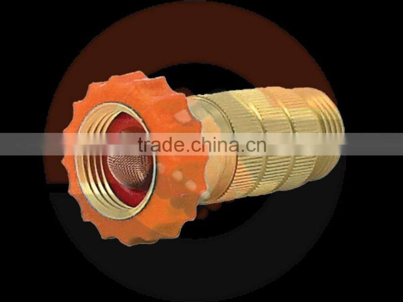 Water pressure regulator in brass