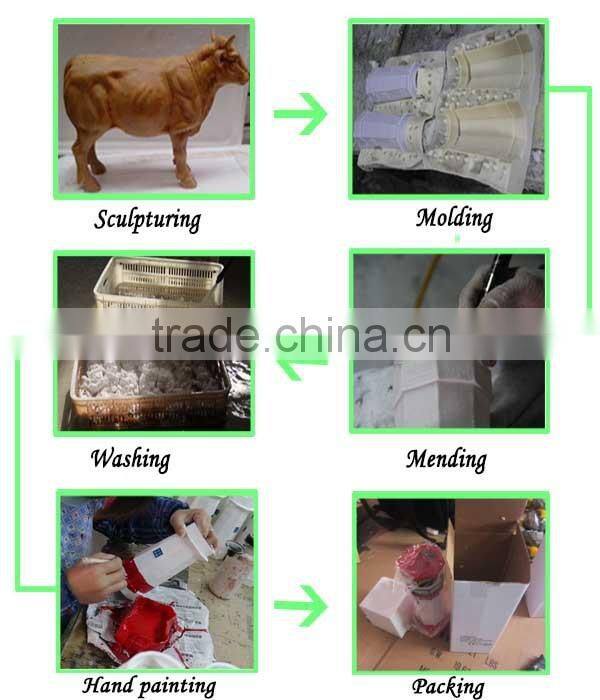 Resin solar mushroom lamp garden decor