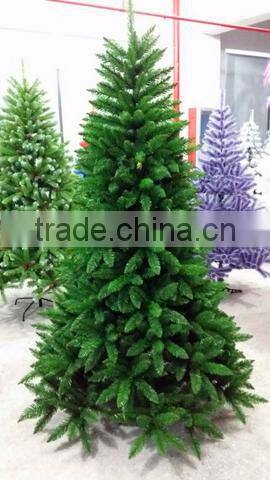 Gen exhibition 60 cm optical fiber tree shine led lights PVC small Christmas tree, Christmas decoration products for export