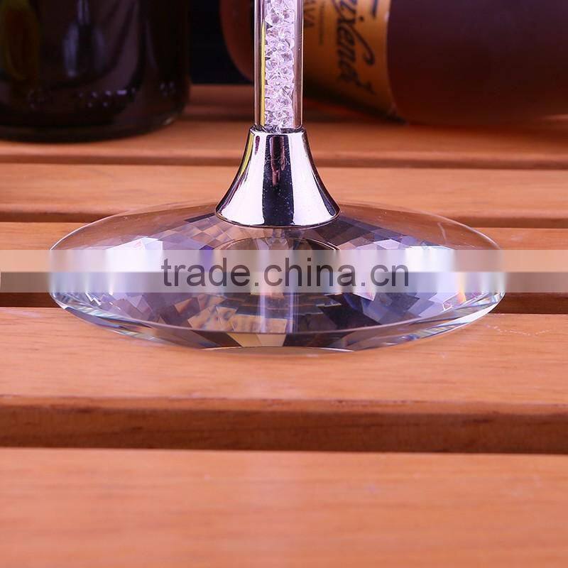 Indoor/ Outdoor Crystal Stemware Cocktail Glasses Decorate Margarita Glass