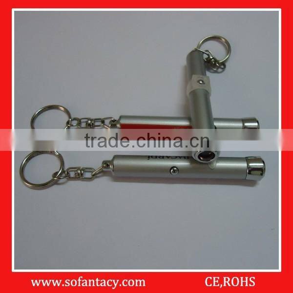 Novelty LED Projector Logo Custom Promotion Photo Keychain