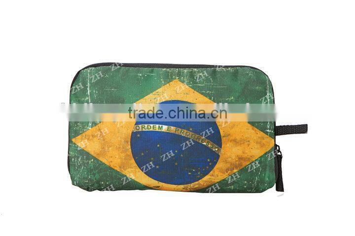 2015 stylish backpack in flag design, foldable backpack, customizable backpack