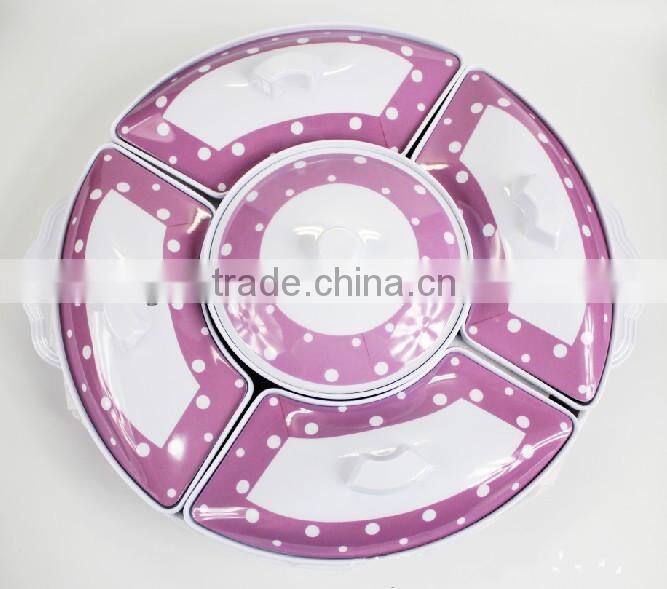 colorful combine type melamine boxes set