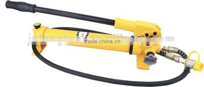 hot sale standard portable hand operated hydraulic pump